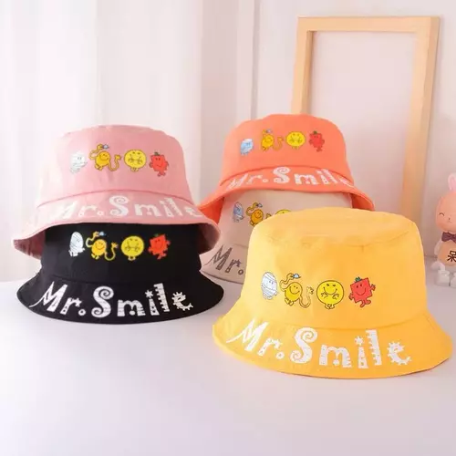 B089 [พร้อมส่งจากไทย]มีหลายสี หมวกเด็ก บักเก็ต