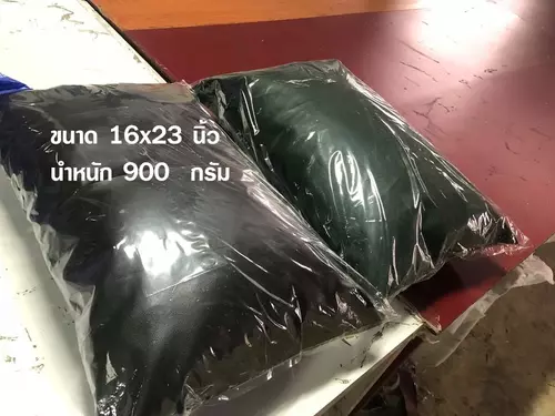หมอนหนังPVC ขนาด16x23นิ้ว กันน้ำ
