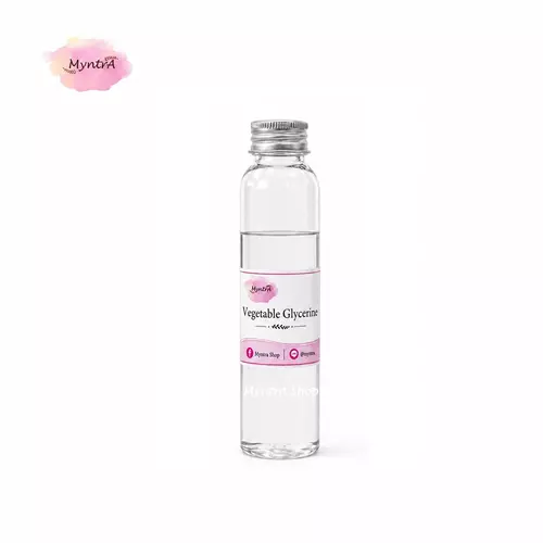 กลีเซอรีนเหลว 99.7%  Vegetable Glycerine - VG. (เกรดอาหาร , เกรดยา , เกรดเครื่องสำอาง, USP Grade) 100 g. (80 ml.)