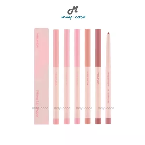 (มีสีใหม่) ดินสอเขียนขอบปาก MEILINDA Fitting Lip Shaper ลิปไลเนอร์ เบลอปากฟุ้ง เขียนขอบปาก เนื้อนุ่ม