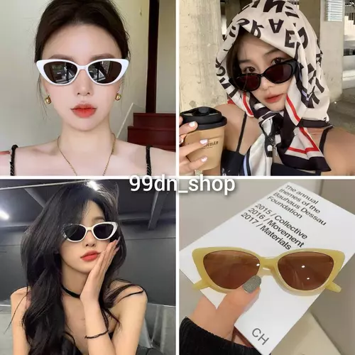 แว่นแฟชั่น แว่นกันแดด Cateye1 ทรงแคทอาย ป้องกันUV100%