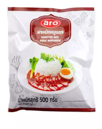 ผงหมัก หมูแดง 500 กรัม เอโร่