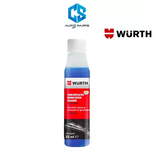 WURTH WINDSCREEN CLEANER น้ำยาทำความสะอาดกระจกรถยนต์ สูตรเข้มข้น 32 ml.