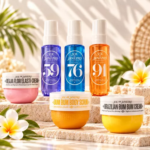SOL DE JANEIRO Mist / Body Scrub / Body Cream น้ำหอม ดูแลผิวกาย กดตัวเลือก