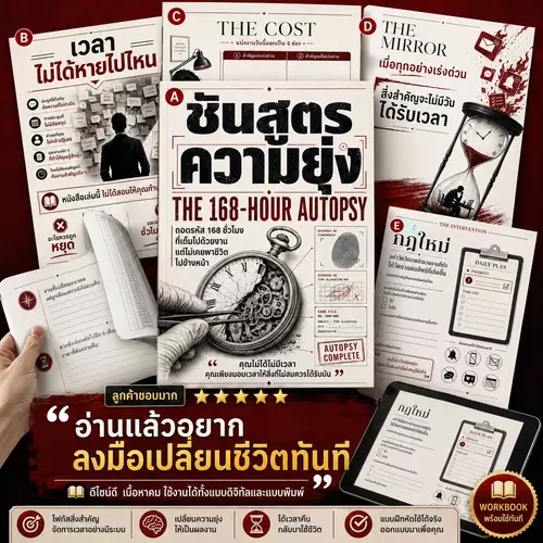 📚 ชันสูตรความยุ่ง ❌ ยุ่งตั้งแต่เช้าจนดึก…แต่ชีวิตกลับไม่ก้าวหน้า เพราะอะไร?