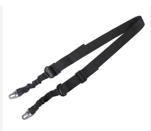 สายสะพายปรับระดับได้ แบบ 2 จุด ผ้า Nylon ความยาว 135-175CM สีดำ