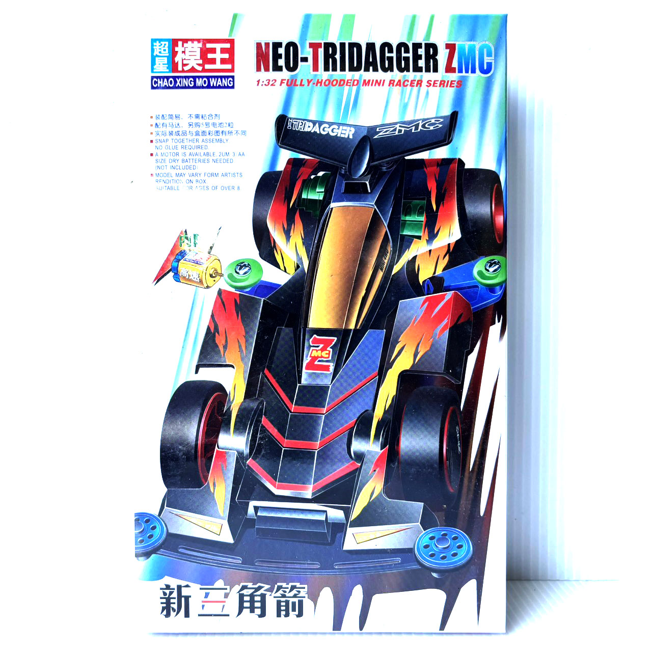mini4wd รถโมเดล minicar มินิโฟว์วิล Neo Tridagger ZMC