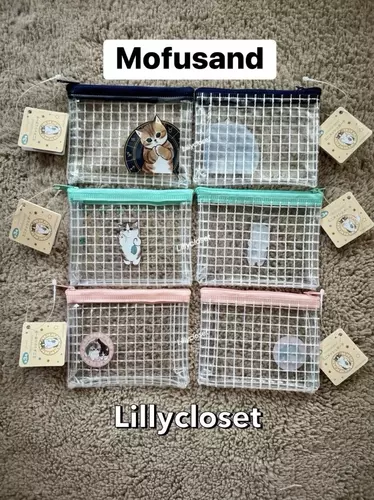 Mofusand ซองซิป / กระเป๋าซิป Mofusand ลายน้องแมวสุดน่ารัก ลิขสิทธิ์แท้🇯🇵
