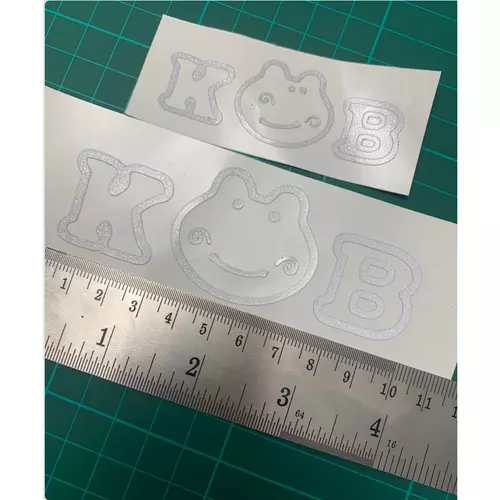 “custom ตามใจลูกค้า” 3M สะท้อนเเสง สติ๊กเกอร์ PVC ไดคัท ตัวอักษร แบบสั่งทำพิเศษ