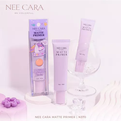 ์NEECARA N370 ไพรเมอร์ เนื้อแมทท์ เบลอผิวให้เรียบเนียนสวย ปกปิดได้ดี กันเหงื่อ เมคอัพติดทนนาน