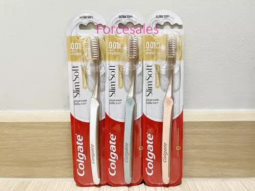 (ใหม่)Colgate แปรงสีฟัน สลิมซอฟท์ พลัค รีลีส 1 ชิ้น คละสีเลือกสีไม่ได้