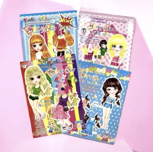 สมุดแต่งตัวตุ๊กตา พร้อมส่ง