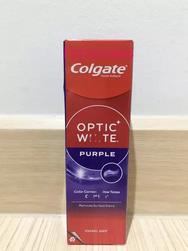 Colgate  ยาสีฟัน คอลเกต อ๊อพติค ไวท์ เพอร์เพิล 100 กรัม