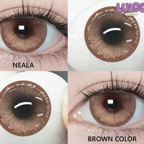 Bigeye   Neala gray brown สีเทา สีน้ำตาล ขนาดตาโต บิ๊กอาย Luloo Luloolens