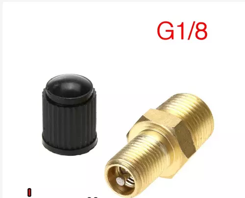 จุ๊บเติมลม แบบเกลียว ขนาด G1/8