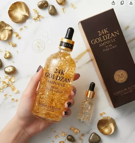 เซรั่ม 24K Goldzan Ampoule 99.9% Pure Gold By Skinature