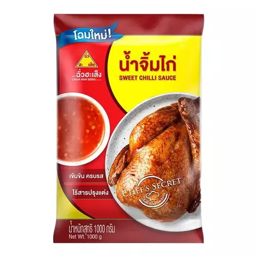 น้ำจิ้มไก่ ตราฉั่วฮะเส็ง ขนาด 1 กก. เหมาะใช้จิ้มของทอดต่างๆ