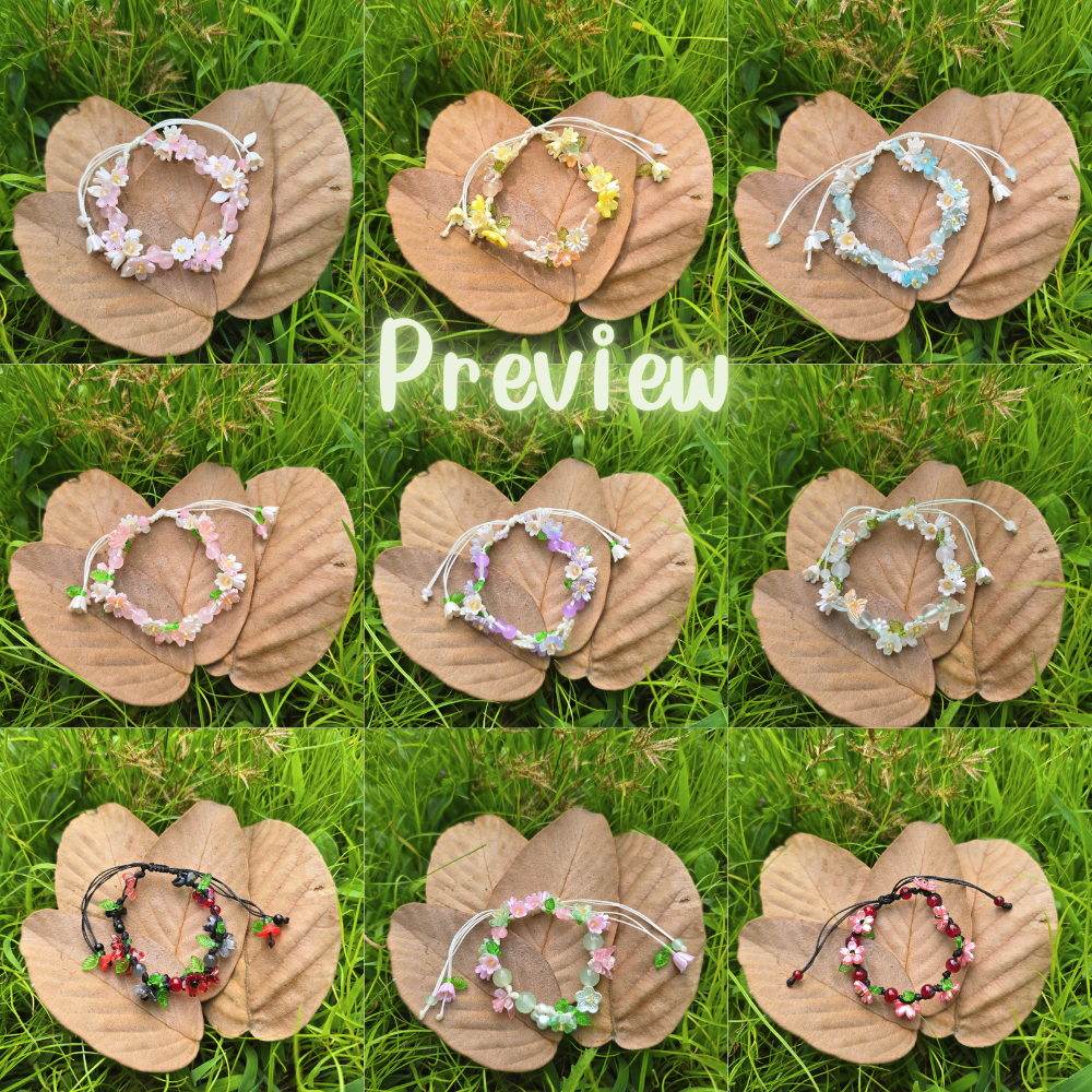กำไลข้อมือ กำไลเชือกเทียน สร้อยข้อมือ แฮนด์เมด handmade