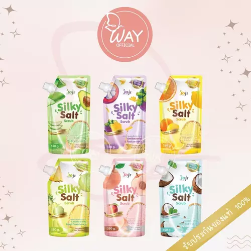 Joji Secret Young Silky Salt Scrub 350g โจจิ ซีเคร็ท ยัง ซิลกี้ ซอลท์ สครับ 350g
