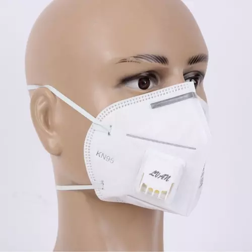 LVAN หน้ากากKN95มีวาล์ว 5ชั้น แมสค์กันฝุ่นละออง PM2.5 ป้องกันทางเดินหายใจในการทำงาน รุ่นใหม่ใส่สบาย