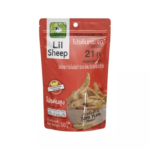 โปรตีนกระจก รสต้มยำ - lil sheep 50 g - เจ