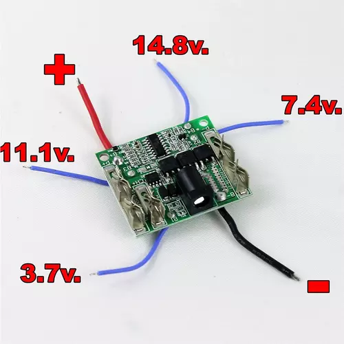 ร้านคนไทย! 3MOS BMS 5S 21V บอร์ดแบต อะไหล่ใช้สำหรับป้องกันแบตเตอรี่ลิเธียม