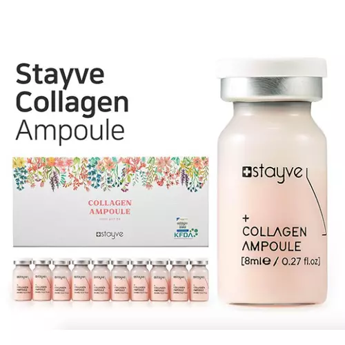 NEW! Stayve Collagen Ampoule สูตรคอลลาเจน สำหรับช่วยยกกระซับผิวและต่อต้านริ้วรอย (ยกกล่อง 10 ขวด)