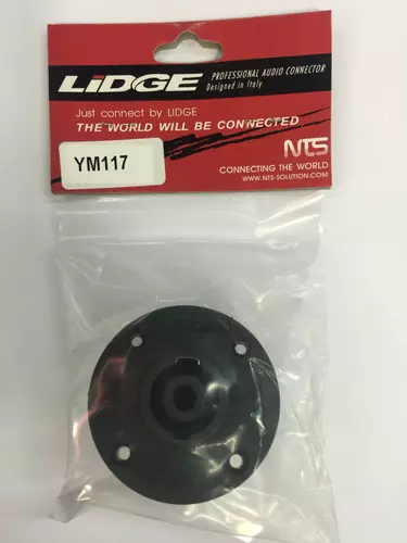 แจ็กสปีกคอน ตัวกลม 4ขา สำหรับติดแท่น รุ่น YM117 ยี่ห้อ LiDGE ของแท้