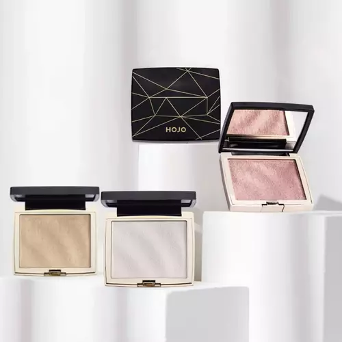 HOJO Highlight ไฮไลท์หน้าเงา ไฮไลท์หน้าโกลว์ เม็ดสีแน่น ติดทนนาน เนื้อเนียนละเอียด ปัดแล้วฉ่ำวาว เล่นแสงสวย