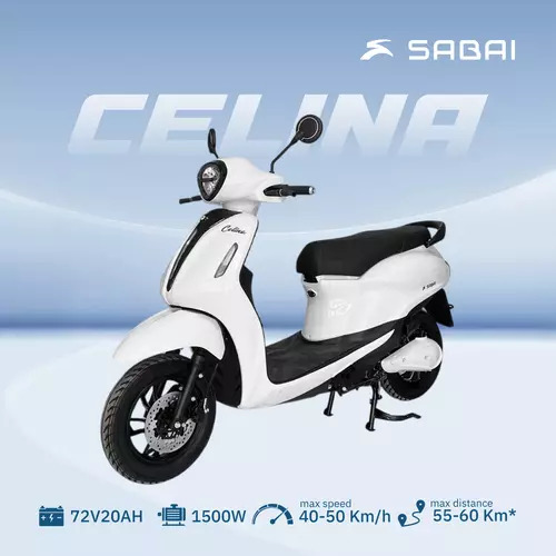 SABAI-Selina รถ2ล้อไฟฟ้า รุ่นใหม่ ดีไซน์สุดเท่ ที่เก็บของใต้เบาะจุใจ
