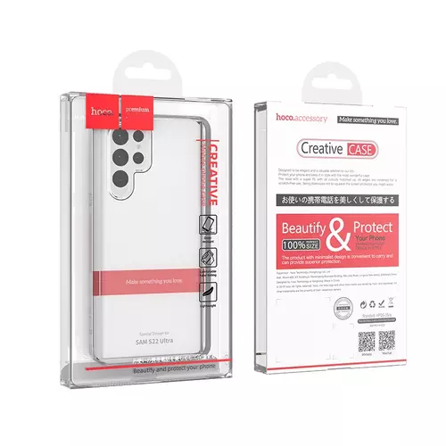 เคสใสนิ่ม Samsung Galaxy S24 ultra/S24 plus/S24  HOCO Ultra slim คลุมกันกล้อง