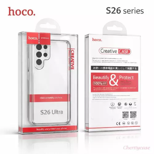 เคสใส Samsung S26 ultra S26 plus S26 Hoco ultra Slim ใสโชว์เครื่อง บางเบา ป้องกันรอย รอบเครื่อง