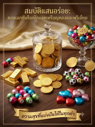 ช็อกโกแลตบอล JB Chocolate Ball ช็อกโกแลตลูกบอล บิลเลียดแฟนซีหลากสี ขนมนมช็อกโกแลตย้อนวันวาน แสนอร่อย