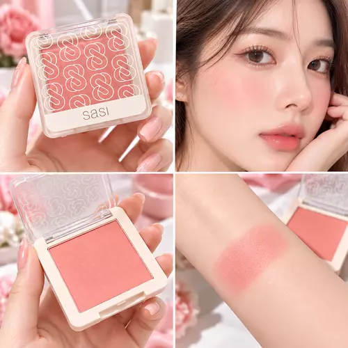 บลัชออน SASI Girls Can Be Bold Blush On บลัชออนสีโปรด โทนชมพูพีชแก้มสุขภาพดี Everyday Look