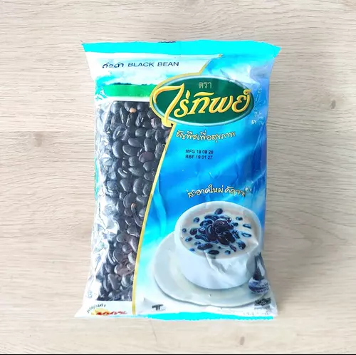 ถั่วดำ​ ตราไร่ทิพย์​ 500กรัม​ Black​ Bean
