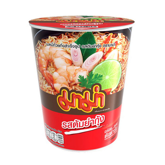 มาม่าคัพ รสต้มยำกุ้ง 60 กรัม (1ถ้วย)