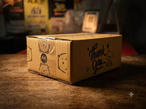กล่องไปรษณีย์ AA ลายหมี 49 บาท (1 แพ็ค / 20 ใบ) 13x17x7 cm.