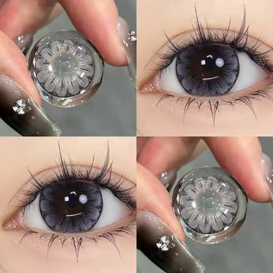 คอนแทคเลนส์ มี อย.ไทย รุ่น Selena /Sun flower มีสีเทา/ตาล/ฟ้า/เขียว/ม่วง/ดำ Gray/Brown/Blue/Green/Violet/Black (0.00) รายเดือน