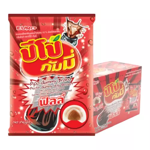 ปีโป้ กัมมี่ฟิลล์ รสโคล่า 24 ก. x 12 (868287)