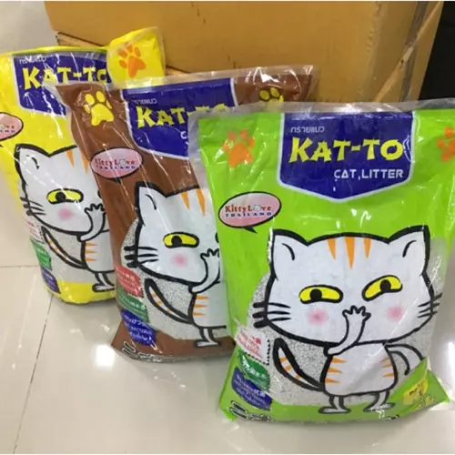 (5 ลิตร) ทรายแมว KAT-TO