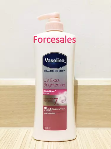 VASELINE วาสลีน เฮลธี้ ไบรท์ ยูวี เอ็กซ์ตร้า ไบร์ทเทนนิ่ง กลูต้า โกลว์ โลชั่น 300 มล