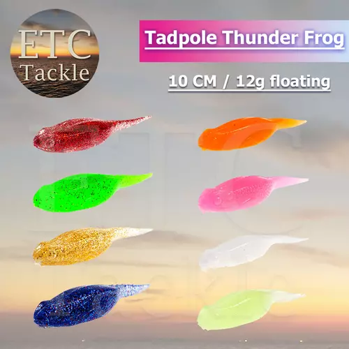 อ๊อดเอ้ย  ลูกอ๊อดยักษ์ Tadpole Soft Bait Thunder Frog