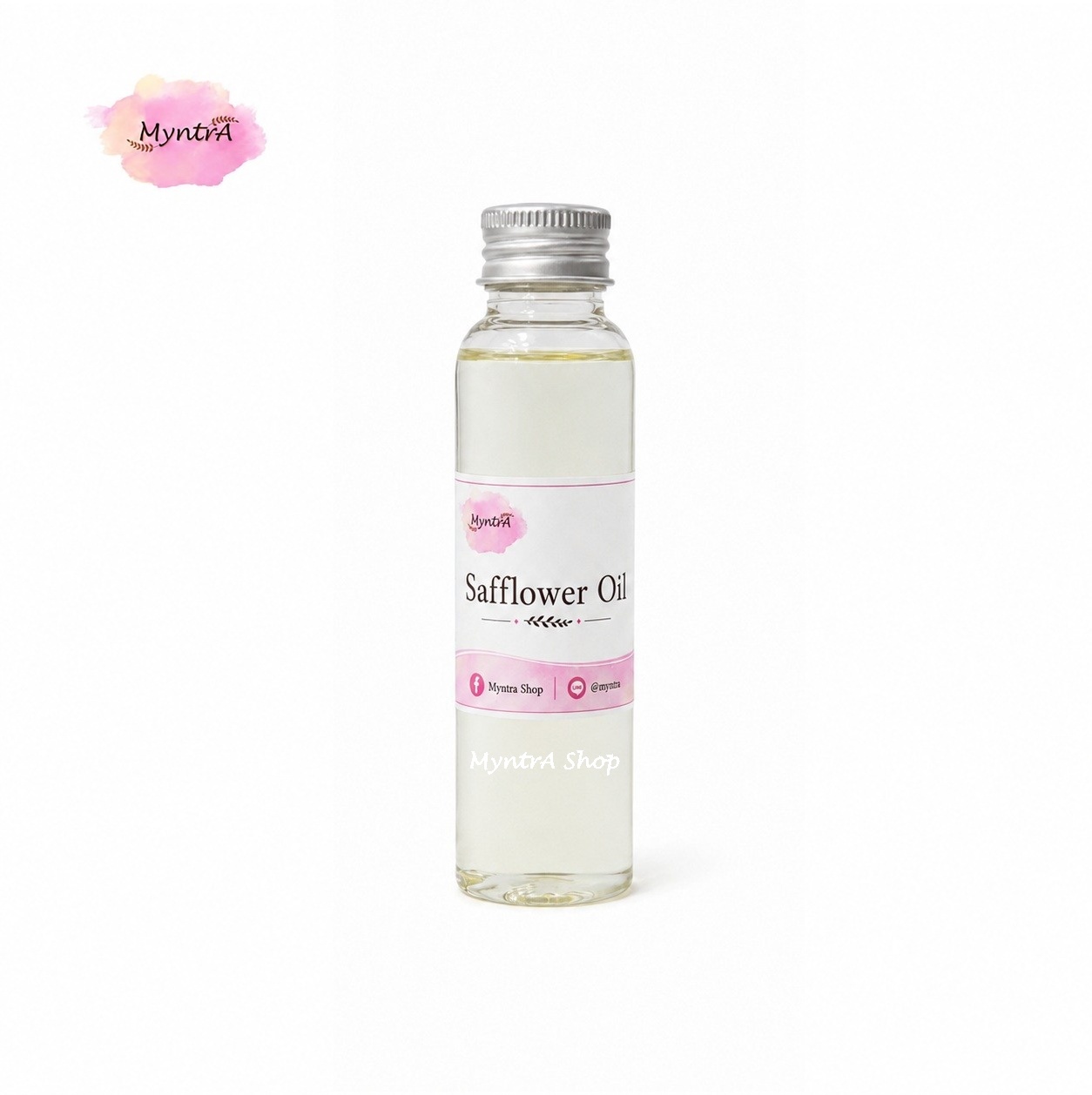 น้ำมันดอกคำฝอย Safflower Oil 100% - Food Grade (Spain)  50 g. (55 ml.)