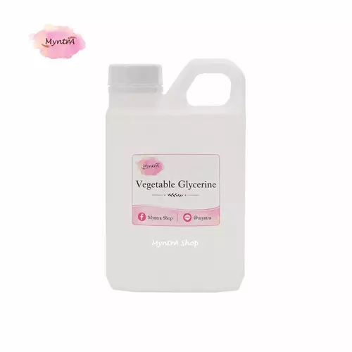 กลีเซอรีนเหลว 99.7%  Vegetable Glycerine - VG. (เกรดอาหาร , เกรดยา , เกรดเครื่องสำอาง, USP Grade) 500 g. (400 ml.)