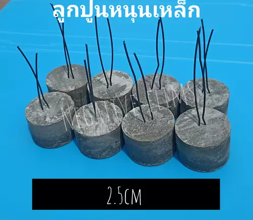 ลูกปูนหนุนเหล็ก2.5cm 10ลูก