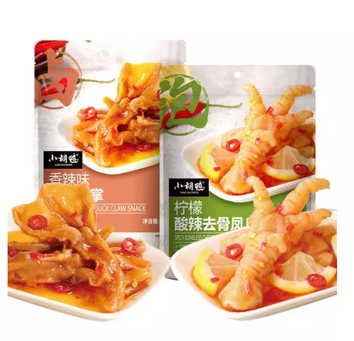 ตีนไก่เผ็ดเปรี๊ยว ไม่มีกระดูก ตีนไก่ตีนเป็ดไร้กระดูกเผ็ดเปรี๊ยวเลม่อน 90g