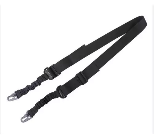 สายสะพายปรับระดับได้ แบบ 2 จุด ผ้า Nylon ความยาว 135-175CM สีดำ