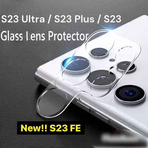 ฟิล์มติดเลนส์กล้อง Samsung Galaxy S23 FE/S23 ultra/S23 plus/S23 ฟิล์มกระจกนิรภัยป้องกันกล้อง