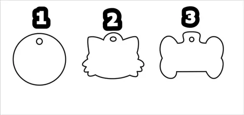 ป้ายชื่อสีงา