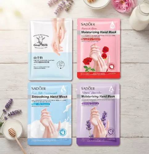 SADOER Hand Mask มาสก์ดูแลผิวมือ เติมความชุ่มชื้น 4 สูตร